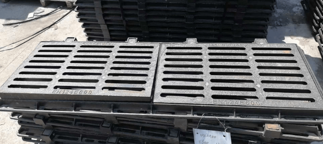 城中球墨铸铁连体双篦展示